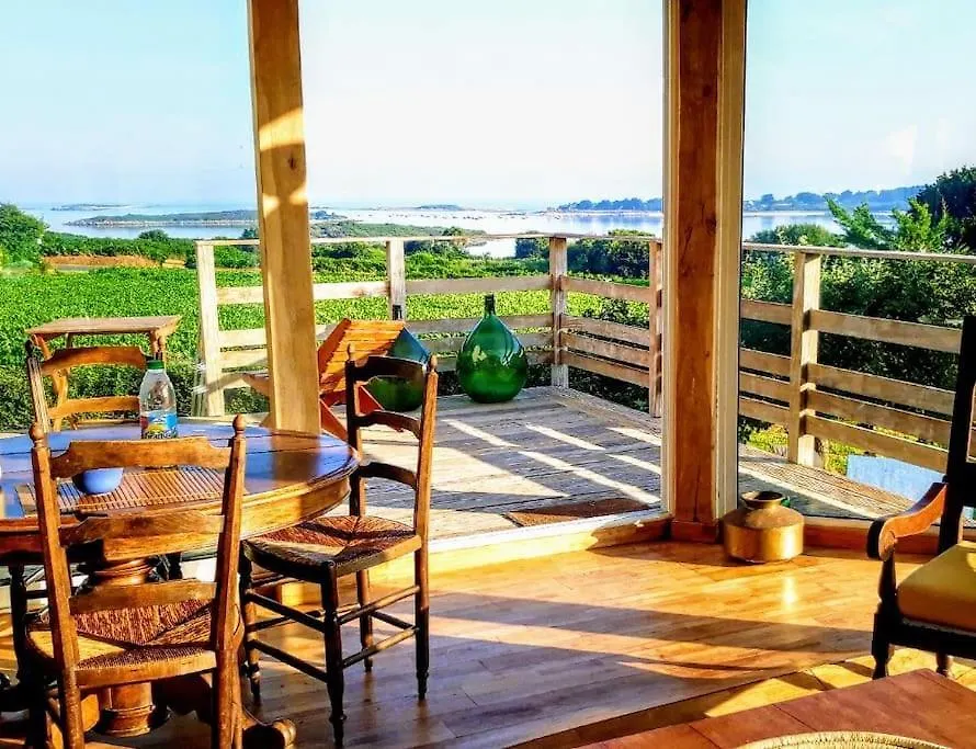 Residence Keryvet, Maison De Charme Vue Mer, Plage A 250M, プルームール・ボドゥー 0*,