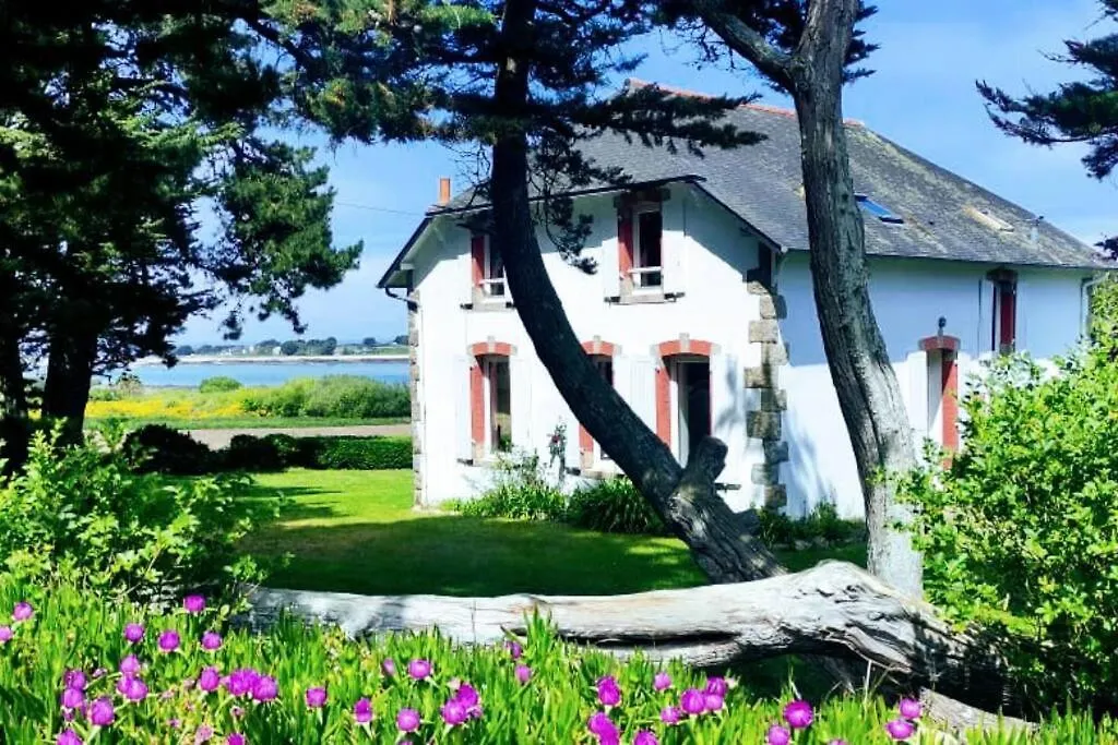Residence Keryvet, Maison De Charme Vue Mer, Plage A 250M, プルームール・ボドゥー